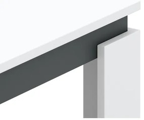 Konferenčný stolík OLAF biela/antracit