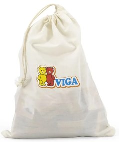 Viga Drevené magnetické puzzle Zvieratá