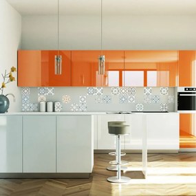 Sada 24 dekoratívnych samolepiek na stenu Ambiance Underwater Garden, 10 × 10 cm