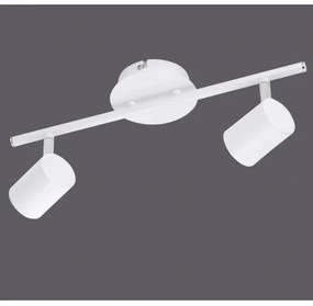 Leuchten Direkt 11942-16 - LED Bodové svietidlo TARIK 2xGU10/5W/230V biela