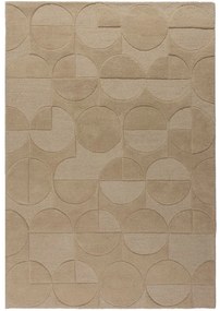 Flair Rugs, Kusový koberec Moderno Gigi Natural, 120x170, béžová, obývacia izba