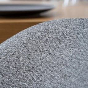 PROXIMA.store - Čalúnená jedálenska stolička RUIZ FARBA: sivá