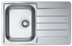 ALVEUS 1069147 - Kuchynský drez LINE 79x50 cm matná oceľ/satén