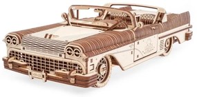 Ugears - 3D drevenené mechanické puzzle Cabriolet