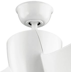 Kichler KLF-PHREE-56-WHT- LED Stmievateľný stropný ventilátor PHREE 10W/230V + DO