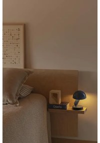 FARO 56102 - Stolná lampa s klipom 2v1 BELA 1xE27/15W/230V modrá