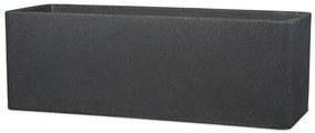 Scheurich Dlhý kvetináč Cube Box (žula/čierna, 80 cm)  (100349940)