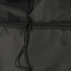 Nákupná taška na kolieskach s rámom 95 cm čierna