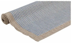 Modrý vonkajší koberec do exteriéru Floorita Chrome, 160 × 230 cm