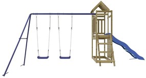 Vonkajšia súprava na hranie impregnovaná borovica