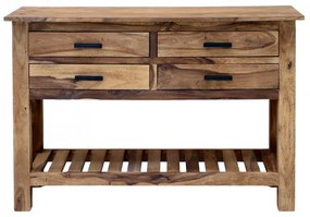 Konzolový stolík Rami 110x76x35 indický masív palisander Natural