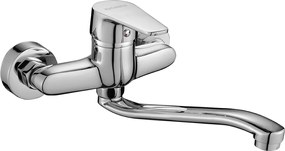 Kuchinox Luga, nástenná umývadlová batéria, chrómová, LAV-BQL_080D