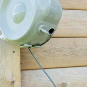 Sivý nástenný sušiak na bielizeň 30 m – Addis