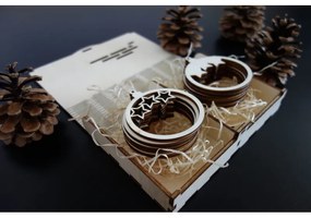 Ozdoby z dreva a plastu, Vianočné a Veľkonočné ozdoby, drevené doplnky PR0038-Chr