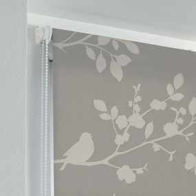 Svetlohnedá textilná roleta 90x180 cm Rossignol – douceur d'intérieur
