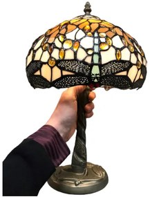 Kolekcia Tiffany lampy DRAGONFLY YELLOW