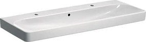 Geberit 500.253.01.1 - Závesné dvojité umývadlo Smyle Square 120x48 cm keramika/biela