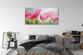 Obraz plexi Tulipány obrázok 140x70 cm