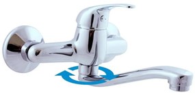 RAV Slezák SA001.5/26 - Drezová/umývadlová batéria SAZAVA lesklý chróm