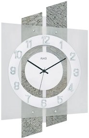 Dizajnové nástenné hodiny 5536 AMS 46cm