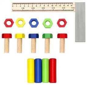 Drevená dielňa s náradím Iso Trade 6860