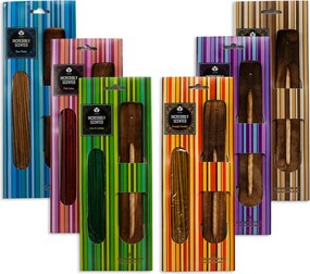 ARÔME Vonné tyčinky 20 ks s dreveným stojanom Pomarančový sandal