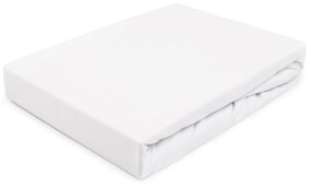 DETSKÉ JERSEY PRESTIERADLO 001 80X180 CM BIELE