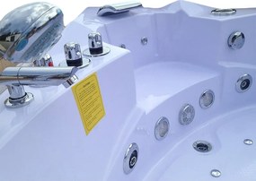 Terra Hydromasážna vírivá vaňa Orino 632 152x152 s ohrevom vody
