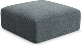 Tmavosivá menčestrová podnožka Campi – Cosmopolitan Design