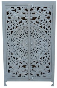 Svetlosivá skrinka z mangového dreva 165x40 cm Kalita – Støraa