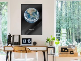 Artgeist Plagát - Earth [Poster] Veľkosť: 20x30, Verzia: Zlatý rám