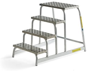 Schodíky INCREASE, 4 schody, výška platformy 800 mm