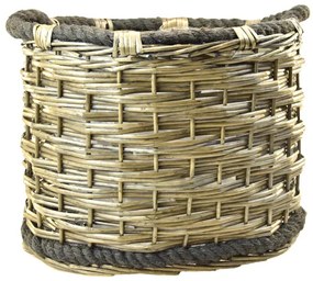 Obal na kvety s lykovým lanom Rozmery (cm): 45x34, dno uvnitř 39x31