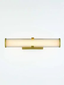 LED zlaté svietidlo na stenu Hedula 42