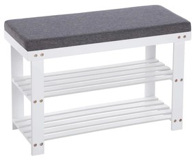 Botník s lavicou Petite Malo biely