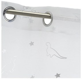 Biela/v striebornej farbe záclona 140x260 cm Dinos – Casa Selección