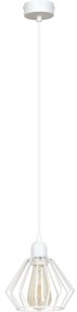 Závesné svietidlo Nuvola, 1x drôtené tienidlo (výber z 2 farieb), (výber zo 4 tvarov tienidla)