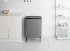 Brabantia BO Touch Bin 60L HI minerálne sivá