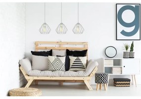 Luster na lanku CEED 3xE27/60W/230V šedá