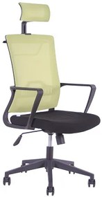 Kancelárska otočná stolička Sego DENY — viac farieb Zelená
