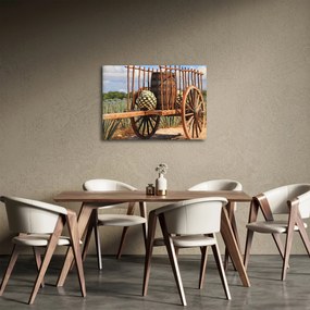 Obraz - Prívesný vozík (70x50 cm)