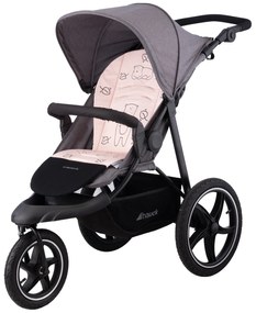 Bomimi ADA Podložka do kočíka Medvedík pink