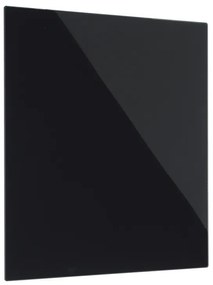 Bi-Office Sklenená magnetická tabuľa na stenu, 480 x 480 mm, čierna