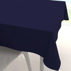 Biante Dekoračný štvorcový obrus Rongo RG-079 Námornícka modrá 140x140 cm