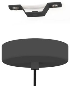 Eglo 390159 - Luster na lanku ESTANYS 1xE27/40W/230V hnedá