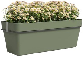 Závesný samozavlažovací kvetináč z recyklovaného plastu 50 cm Capri – Artevasi