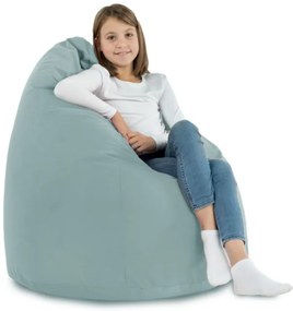 Plyšový sedací vak SAKO mätový