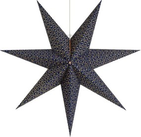 Tmavomodrá závesná vianočná svetelná dekorácia Baroque – Markslöjd