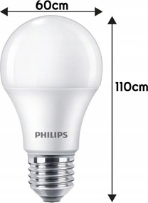 LED žiarovka Philips E27 - 13W - 1521 lm - neutrálna biela - CorePro Premium A60