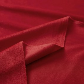 Biante Zamatový záves Velvet Prémium SVP-038 Sýto červený - šírka 270 cm 270x250 cm